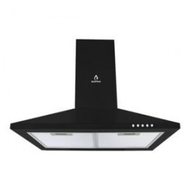 Combo SUPRA MONTE NEGRO campana de CM-60-BLACK y parrilla 4Q-IN