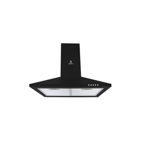 Combo SUPRA MILA campana CM-60-BLACK y parrilla 4Q-TD-60