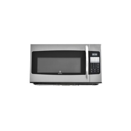 Microondas con campana en acero inoxidable de 76 cm