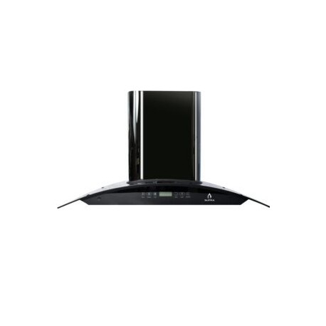 Combo SUPRA RAVELLO campana para pared SKYFALL y Parrilla DIAMOND GLASS