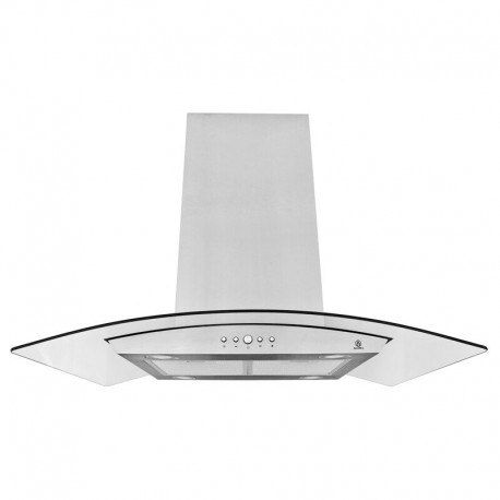 Tricombo GARLENDA con campana de isla 90cm más parrilla eléctrica y parrilla de gas con 2 quemadores