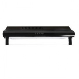 Tricombo CAVALLINO color negro con campana de pared 60 cm más parrilla de inducción y parrilla de gas