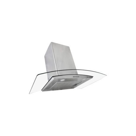 Campana extractora CC-76 decorativa de pared de acero inoxidable