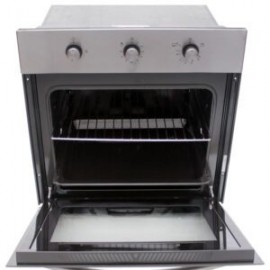 Horno para gas LP HG-60-CC empotrable en acero inoxidable y puerta de cristal