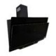Campana extractora MURANO decorativa de pared de tipo pantalla con cristal templado