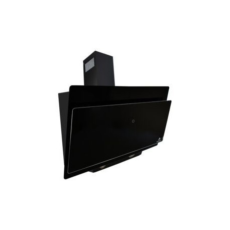 Campana extractora MURANO decorativa de pared de tipo pantalla con cristal templado