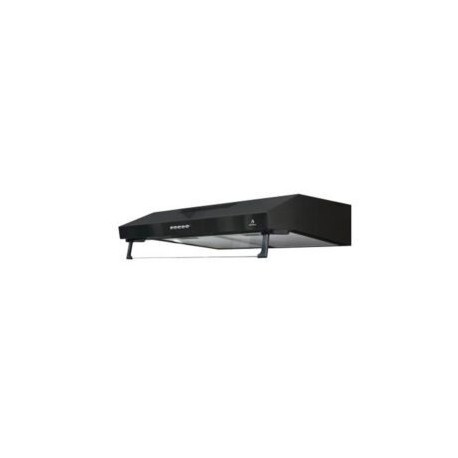Campana extractora NUBE N-50 empotrable de acero inoxidable color negro