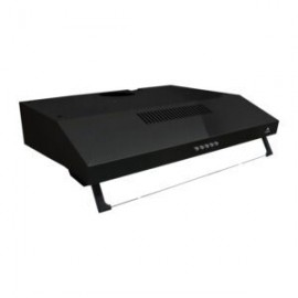 Campana extractora NUBE N-76 empotrable de acero inoxidable color negro